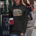 Mental Health Matters Be Kind Groovy Retro Mental Awareness Women Hoodie Unique Gifts