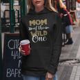 Mom Of The Wild One Zoo Themed 1St Birthday Party Women Hoodie Unique Gifts