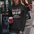Mothers Day Best Kind Of Mom Raises Civil Engineer Floral Women Hoodie Funny Gifts