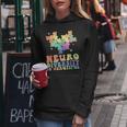 Neurodiversity Is Beautiful Puzzle Pieces Rainbow Autism Women Hoodie Unique Gifts