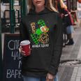Para Squad Love Gnomes Teacher Shamrock St Patricks Day Women Hoodie Personalized Gifts