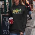 Peace Love St Patricks Day Cheer Drinking Shamrock Women Hoodie Funny Gifts