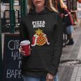 Pizza King Pizza Lover Cute Pizza Funny Foodie Women Hoodie Unique Gifts