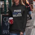 Proud Dad Of A Soldier Women Hoodie Unique Gifts