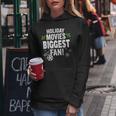 Sentimental Old Holiday Movies Biggest Fan Christmas Films Women Hoodie Graphic Print Hooded Sweatshirt Personalized Gifts