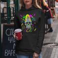 Sugar Skull Jester Hat Funny Mardi Gras Carnival Mexican Women Hoodie Funny Gifts