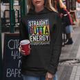 Teachers Assistant Straight Outta Energy Teaching Tie Dye Women Hoodie Unique Gifts