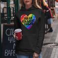 Token Straight Friend Funny Lgbt Quote For Straight Rainbow Women Hoodie Unique Gifts