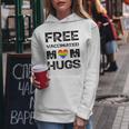 Gay Pride Lesbian Free Vaccinated Mom Hugs Lgbt Women Hoodie Unique Gifts