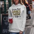 Leopard Living That Dance Mom Life Mothers Day Dancing Mama Women Hoodie Unique Gifts