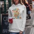 Retro Groovy Big Sister Groovy Birthday Matching Family Women Hoodie Unique Gifts