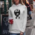 Sly Stone Portrait Tshirt Women Hoodie Graphic Print Hooded Sweatshirt Personalized Gifts