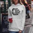 Womens Husband Daddy Protector Hero Lion Fathers Day Daddy Women Hoodie Personalized Gifts