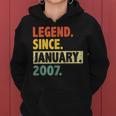 16 Geburtstag Legende Seit Januar 2007 16 Jahre Alt Frauen Hoodie