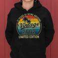 21 Year Old Vintage 2002 Limited Edition 21St Birthday Retro V3 Women Hoodie