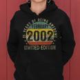 21St Birthday Gifts Made In February 2002 Limited Edition V2 Women Hoodie