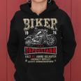 45. Geburtstag Motorrad Hoodie 1978 Vintage Biker Herren