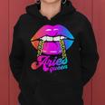Aries Queen Lips Zodiac Horoscope Girls Women Birthday Women Hoodie