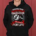 Asshole Dad And Smartass Daughter Best Friend For Life Women Hoodie