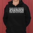 Athanasios Lustiges Vorname Namen Spruch Athanasios Frauen Hoodie