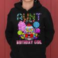 Aunt Of The Birthday Girl Candyland Candy Birthday Party Women Hoodie