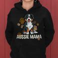 Australian Shepherd Mama Mutter Hund Spruch Aussie Frauen Hoodie