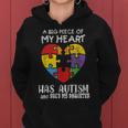 Autism Awareness - Dad Mom Daughter Autistic Kids Awareness Women Hoodie