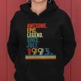 Awesome 1993 Epic Legend Since July Vintage Women Hoodie