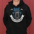 Bae Best Attorney Ever Future Attorney Retired Lawyer Women Hoodie Graphic Print Hooded Sweatshirt