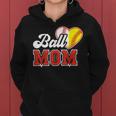 Ball Mom Baseball Softball Parent Women Hoodie