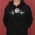Basketball Herzschlag Herren Hoodie, Sportliches Design in Schwarz