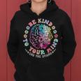 Be Kind To Your Mind End The Stigma Mental Health Awareness Women Hoodie