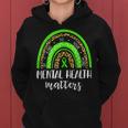 Be Kind To Your Mind Mental Health Matters Awareness Leopard Women Hoodie