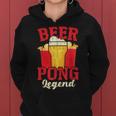 Beer Pong Legend Alkohol Trinkspiel Beer Pong Frauen Hoodie