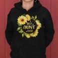 Best Aunt Ever Mothers Day Gift Aunt Sunflower Mom Gift For Womens Women Hoodie