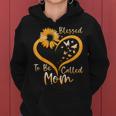 Blessed To Be Called Mom Cute Mothers Day 2023 Sunflower Women Hoodie