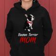 Boston Terrier Mom Shirt Mothers Day Dog Mom Gift Women Hoodie