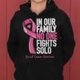 Breast Cancer Support Family Women Breast Cancer Awareness Women Hoodie