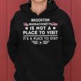 Brockton Massachusetts Ort Besuchen Bleiben Usa City Frauen Hoodie