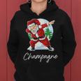 Champagne Name Gift Santa Champagne Women Hoodie
