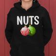 Chest Nuts Funny Matching Chestnuts Christmas Couples Nuts Women Hoodie