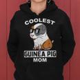Coolest Guinea Pig Mom Funny Pet Mother Women Hoodie