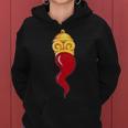 Corno Ionian Horn Red Chilli Neapolitan Good Luck Charm Gift Women Hoodie Graphic Print Hooded Sweatshirt