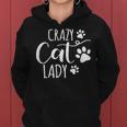 Crazy Cat Lady Funny Cat Meow For Men Women Love Cat Women Hoodie