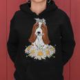 Cute Basset Hound Funny Dog Lovers Clothes Mother Gifts Women Hoodie