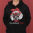 Dachshund Mom For Doxie Wiener Lovers Mothers Day Gift Women Hoodie