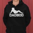 Dad Bod Funny Dadbod Silhouette With Beer Gut Women Hoodie