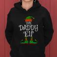 Daddy Elf Family Matching Funny Christmas Pajama Dad Men V3 Women Hoodie