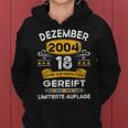 Dezember 2004 Lustige Geschenke 18 Geburtstag Frauen Hoodie