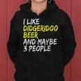 Didgeridoo Spruch Australien I Like Beer Didgeridoo Frauen Hoodie